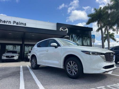 Rhodium White Metallic 2025 Mazda CX-5 2.5 S Select Package