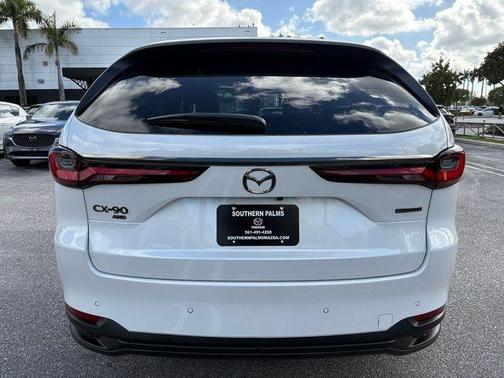 Rhodium White Premium 2026 Mazda CX-90 3.3 Turbo Premium Sport