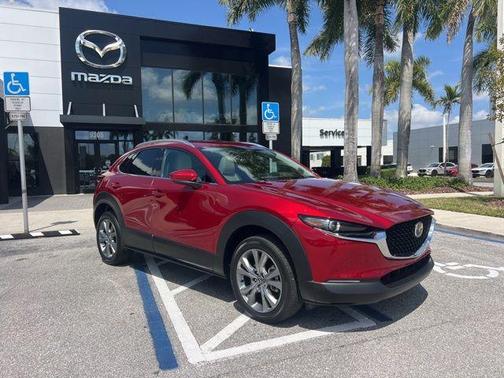 Soul Red Crystal Metallic 2025 Mazda CX-30 Premium Package