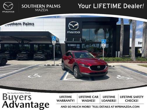 Soul Red Crystal Metallic 2025 Mazda CX-30 Premium Package