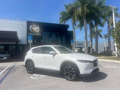 Rhodium White Metallic 2023 Mazda CX-5 2.5 S Premium Plus Package