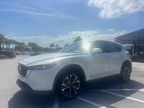 Rhodium White Metallic 2023 Mazda CX-5 2.5 S Premium Plus Package