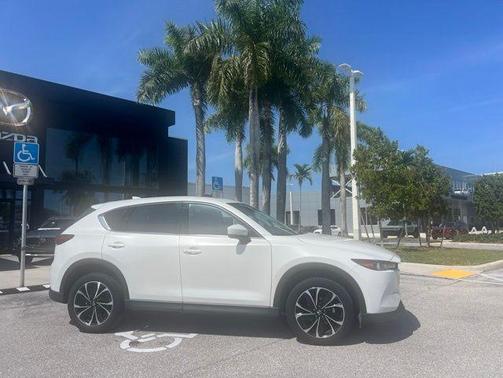 Rhodium White Metallic 2023 Mazda CX-5 2.5 S Premium Plus Package