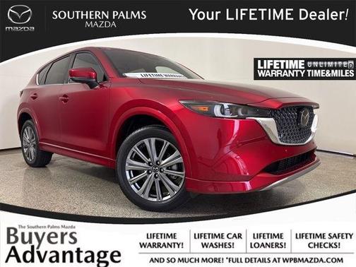 Soul Red Crystal Metallic 2025 Mazda CX-5 2.5 Turbo Signature