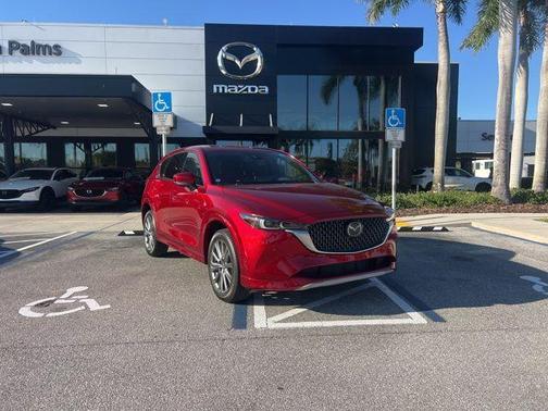 Soul Red Crystal Metallic 2025 Mazda CX-5 2.5 Turbo Signature