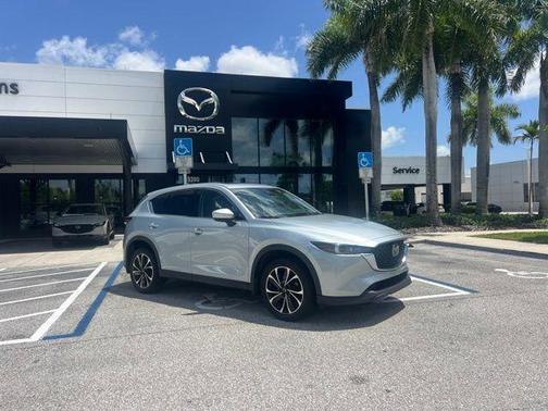 Sonic Silver Metallic 2023 Mazda CX-5 2.5 S Premium Plus Package
