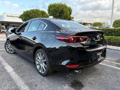 Jet Black Mica 2026 Mazda Mazda3 FWD w/Preferred Package