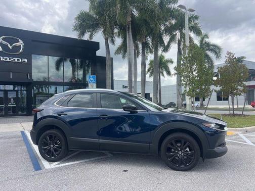 Deep Crystal Blue Mica 2025 Mazda CX-30 Select
