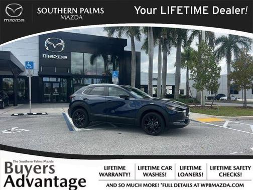Deep Crystal Blue Mica 2025 Mazda CX-30 Select