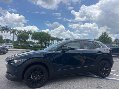 Deep Crystal Blue Mica 2025 Mazda CX-30 Select