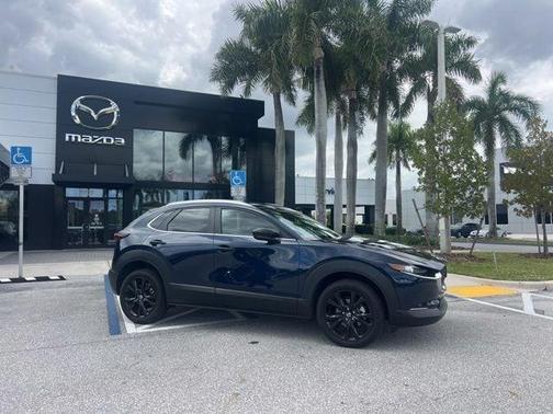 Deep Crystal Blue Mica 2025 Mazda CX-30 Select