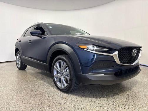 Deep Crystal Blue Mica 2025 Mazda CX-30 2.5 S Preferred Package