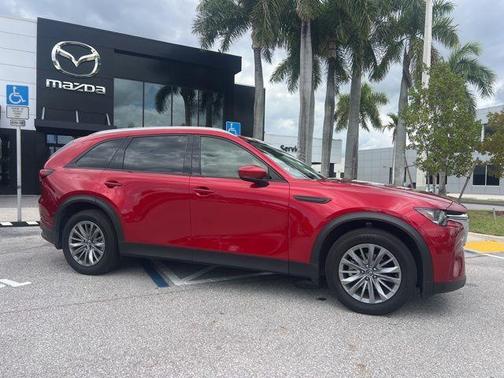 Soul Red Crystal Metallic 2024 Mazda CX-90 3.3 Turbo Preferred