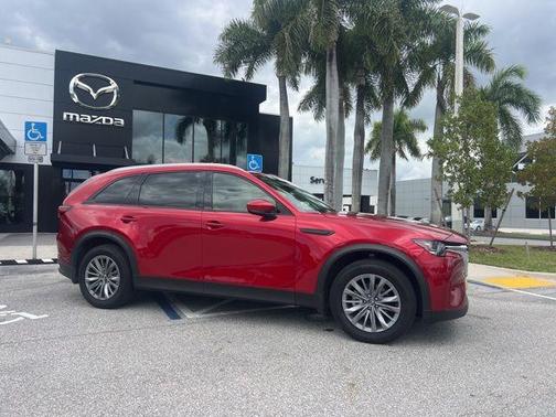 Soul Red Crystal Metallic 2024 Mazda CX-90 3.3 Turbo Preferred