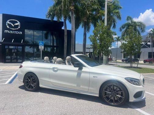 designo Diamond White Metallic 2018 Mercedes-Benz AMG C 43 Base 4MATIC