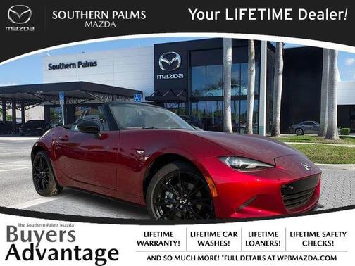 Soul Red Crystal Metallic 2026 Mazda MX-5 Miata Club