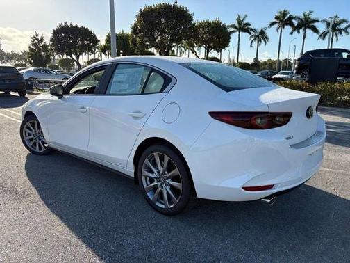 Snowflake White Pearl 2026 Mazda Mazda3 FWD w/Preferred Package
