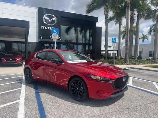 Soul Red Crystal Metallic 2025 Mazda Mazda3 FWD w/Select Package
