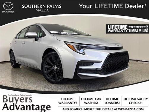 Classic Silver Metallic 2024 Toyota Corolla SE