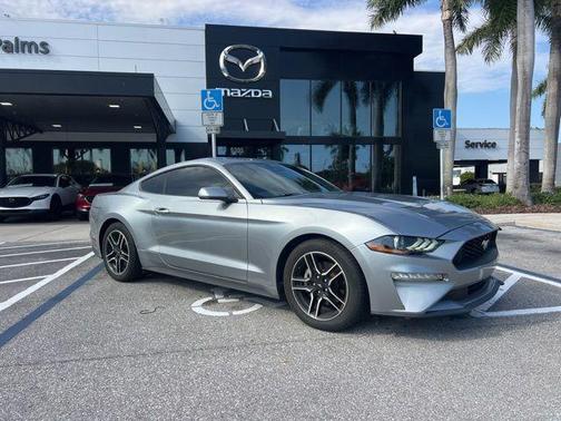 Iconic Silver Metallic 2021 Ford Mustang EcoBoost