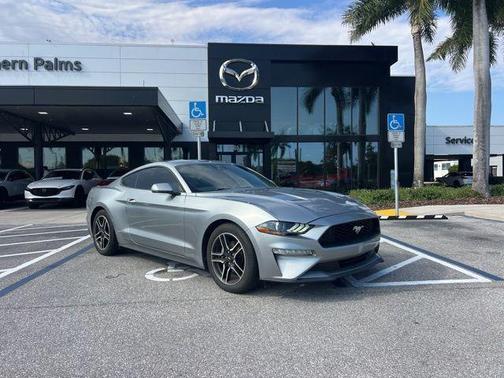 Iconic Silver Metallic 2021 Ford Mustang EcoBoost