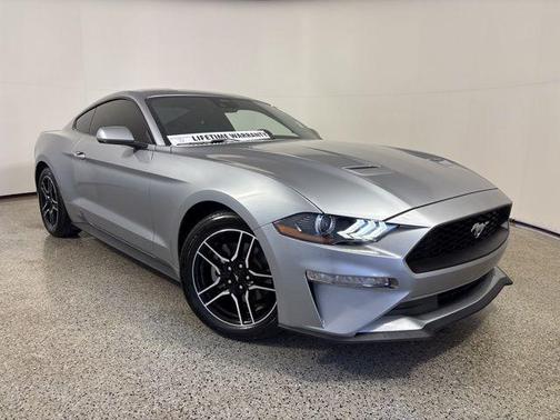Iconic Silver Metallic 2021 Ford Mustang EcoBoost