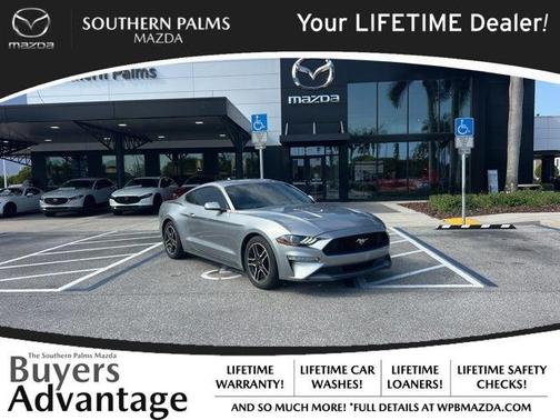 Iconic Silver Metallic 2021 Ford Mustang EcoBoost