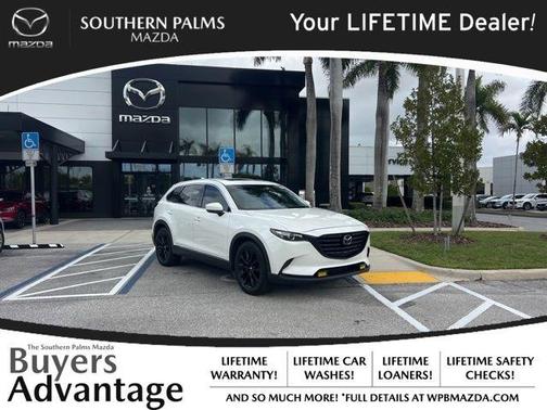 Snowflake White Pearl 2023 Mazda CX-9 Touring Plus