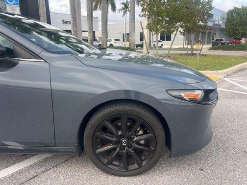 Polymetal Gray Metallic 2025 Mazda Mazda3 Carbon Edition