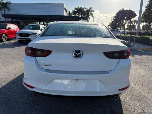 Snowflake White Pearl 2026 Mazda Mazda3 FWD w/Preferred Package