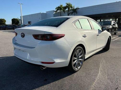 Snowflake White Pearl 2026 Mazda Mazda3 FWD w/Preferred Package