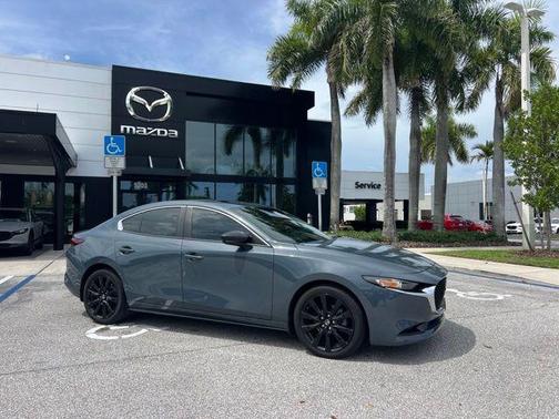 Polymetal Gray Metallic 2025 Mazda Mazda3 2.5 S Carbon Edition