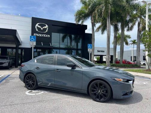 Polymetal Gray Metallic 2025 Mazda Mazda3 2.5 S Carbon Edition