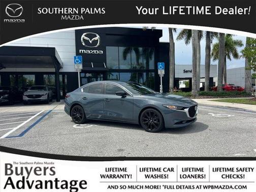 Polymetal Gray Metallic 2025 Mazda Mazda3 2.5 S Carbon Edition