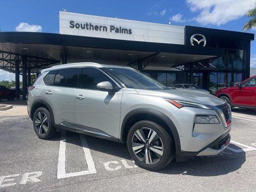 Brilliant Silver Metallic 2023 Nissan Rogue Platinum