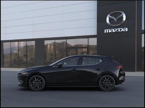 Jet Black Mica 2026 Mazda Mazda3 AWD w/Premium Package