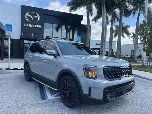 Gray 2024 Kia Telluride SX-Prestige X-Line