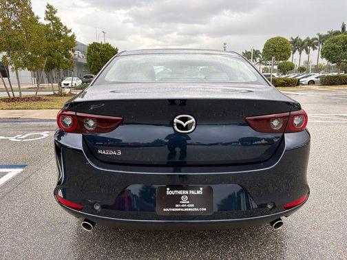 Deep Crystal Blue Mica 2026 Mazda Mazda3 FWD w/Preferred Package