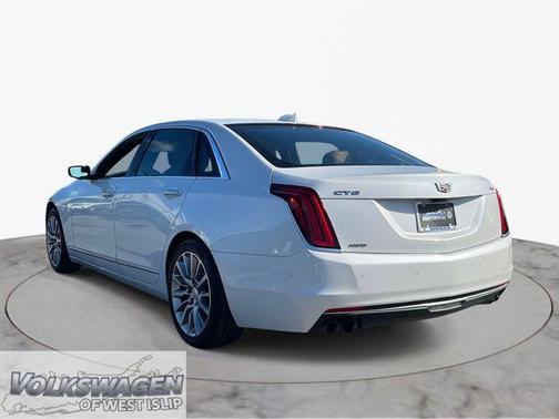 Crystal White Tricoat 2018 Cadillac CT6 3.6L Luxury