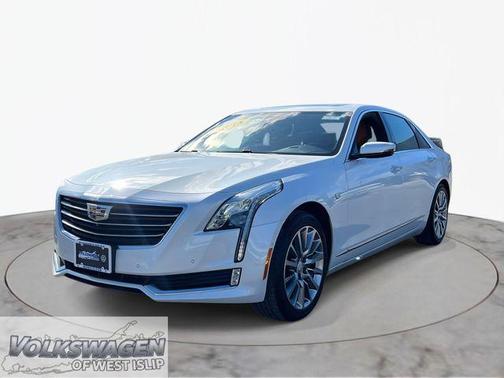Crystal White Tricoat 2018 Cadillac CT6 3.6L Luxury