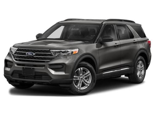 Carbonized Gray Metallic 2022 Ford Explorer XLT