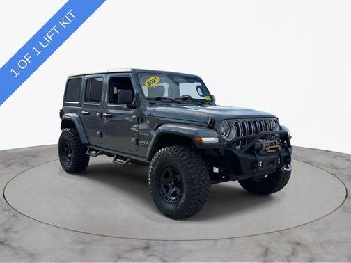 Sting-Gray Clearcoat 2021 Jeep Wrangler Unlimited Sahara