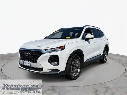 Quartz White 2019 Hyundai SANTA FE Limited 2.4