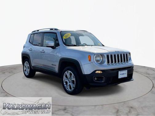 Glacier Metallic 2015 Jeep Renegade Limited