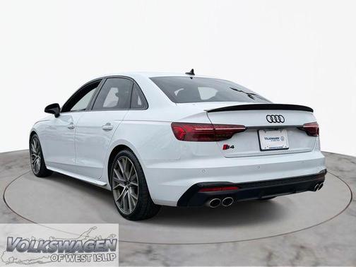 Glacier White Metallic 2022 Audi S4 3.0T Premium