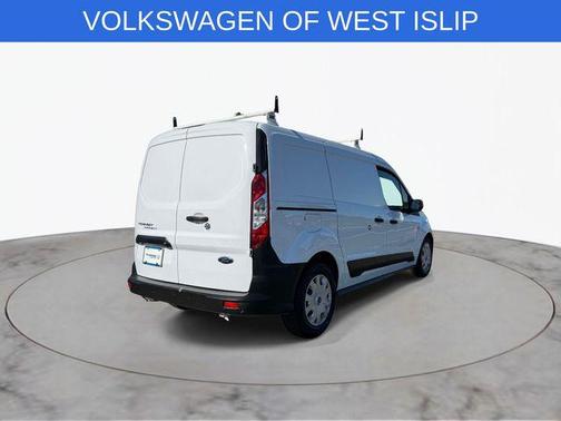 Frozen White 2022 Ford Transit Connect XL Cargo Van