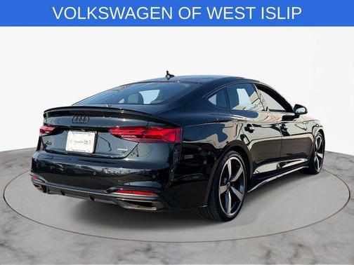 Mythos Black Metallic 2023 Audi A5 Sportback 45 S Line Premium Plus