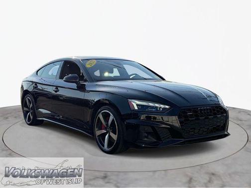 Mythos Black Metallic 2023 Audi A5 Sportback 45 S Line Premium Plus