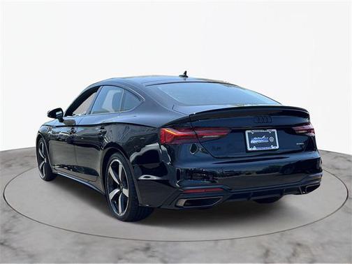 Mythos Black Metallic 2023 Audi A5 Sportback 45 S Line Premium Plus