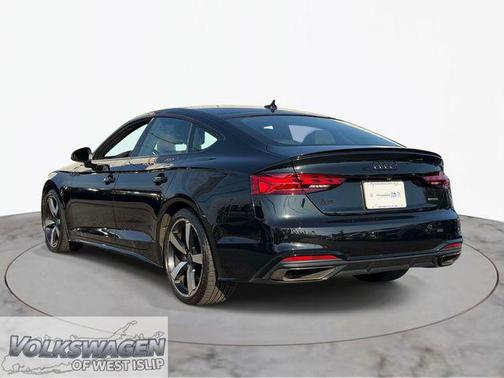 Mythos Black Metallic 2023 Audi A5 Sportback 45 S Line Premium Plus